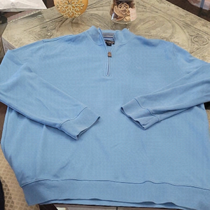 ARNOLD PALMER QUARTER ZIP MOCK NECK SWEATER XL